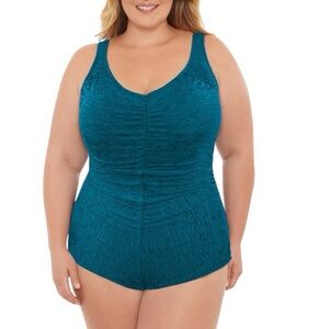Penbrooke Krinkle One Piece Swimsuit